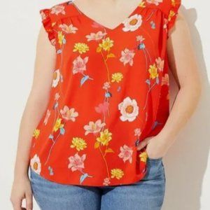 Loft Plus bar back flutter sleeve